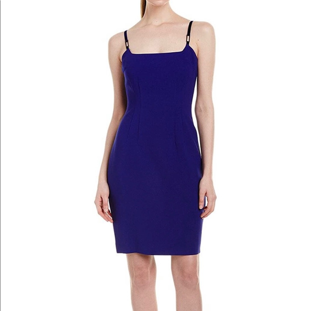 Elie Tahari Spaghetti Strap Dress. 4